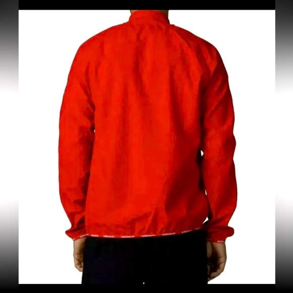 Adidas NWOT Men’s Originals SST Superstar 2.0 SLIM Track L Jacket Red - Picture 2 of 3